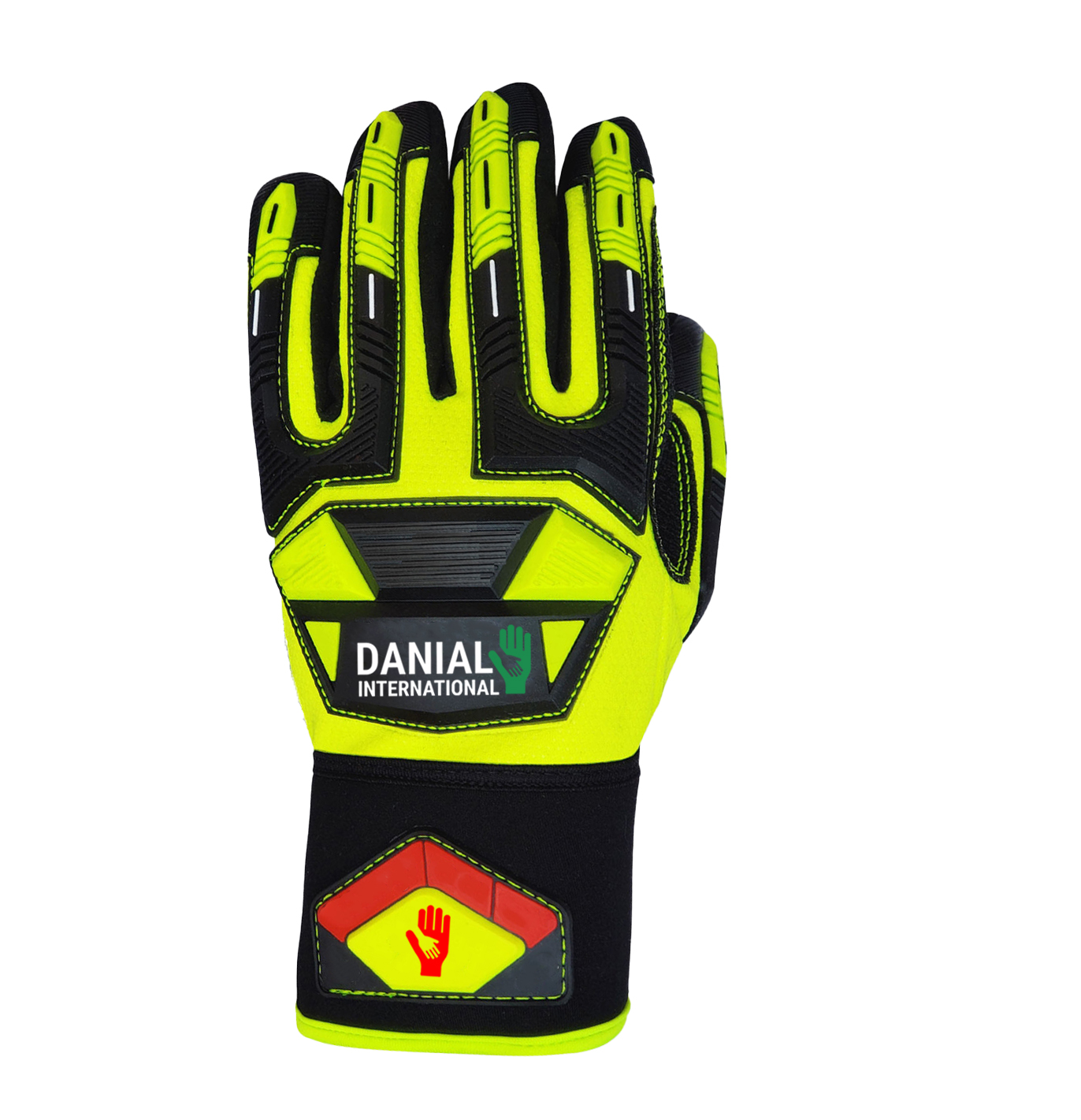 DI 5027 Yellow Synthetic Leather TPR Back