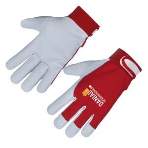 DI 1006 Goatskin Red Cotton Fabric Backing