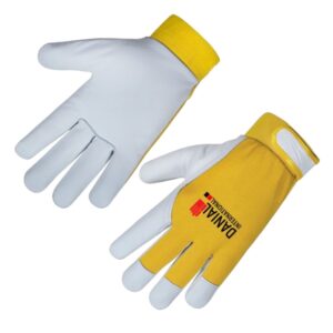 DI 1006 Goatskin Yellow Cotton Fabric Backing