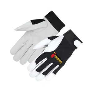 DI 1014 Goatskin Black Interlock Cotton Backing