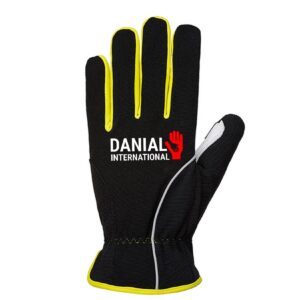 DI 1015 Goatskin Black Spandex Backing