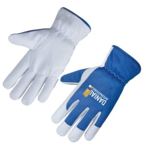 DI 1037 Goatskin Blue Cotton Backing