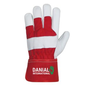 DI 1052 Goatskin Leather Red