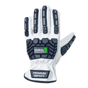 DI 204 BLACK | Goatskin Leather TPR Back Keystone Thumb