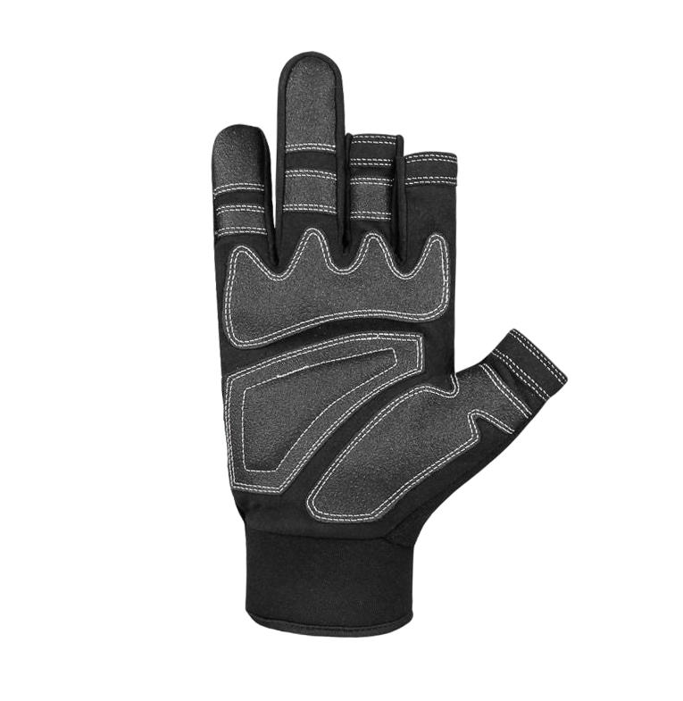 DI 3043 Black Synthetic Leather Spandex Back - Image 2