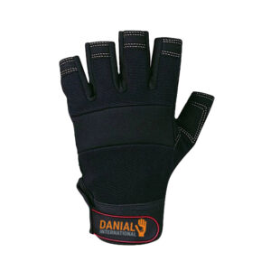 DI 3049 Black Synthetic Leather Spandex Back