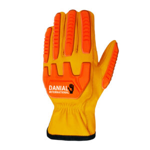 DI 5002 Goatskin Leather TPR Back Kevlar Lined