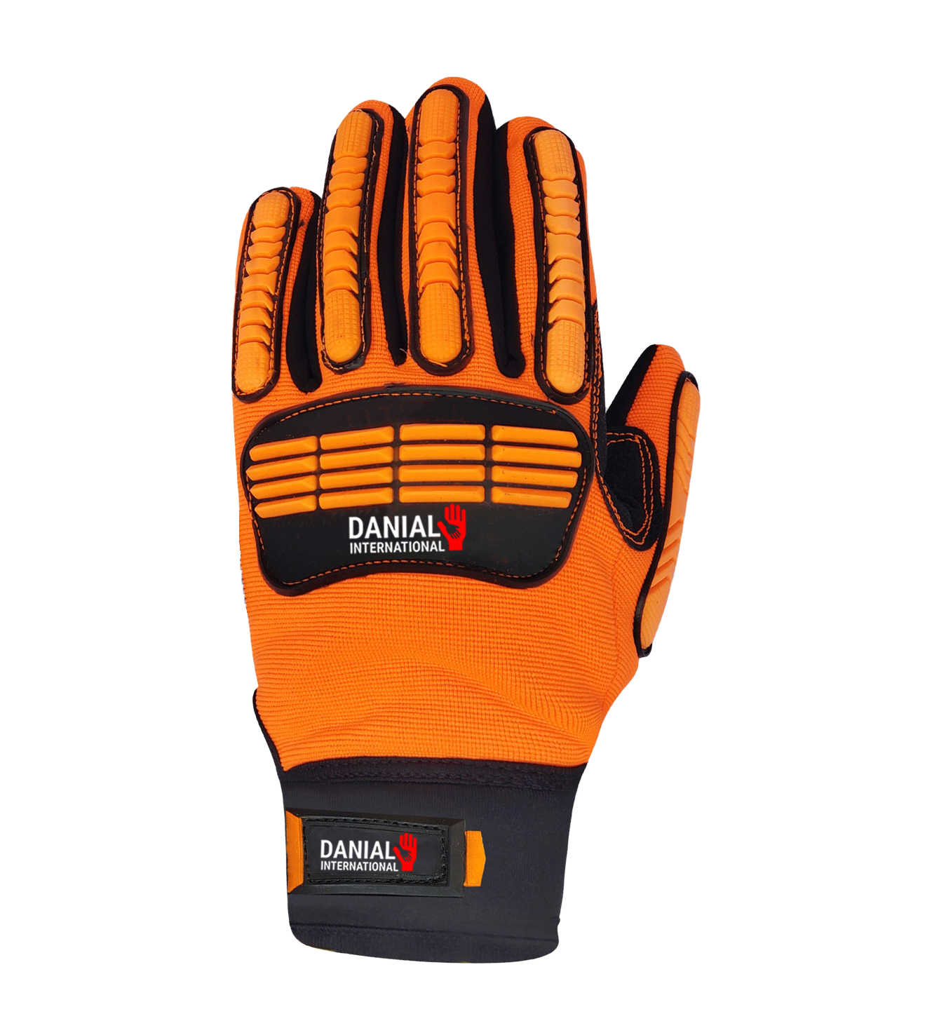 DI 5024 Orange Synthetic Leather TPR Back