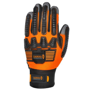 DI 5032 Orange Synthetic Leather TPR Back