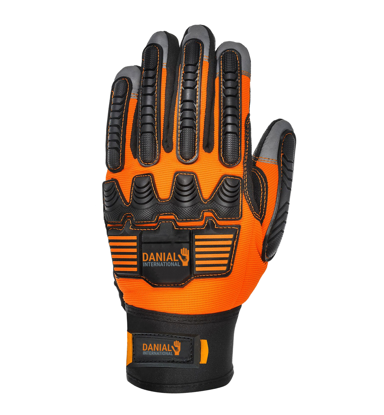 DI 5032 Orange Synthetic Leather TPR Back