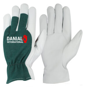 DI 1017 Goatskin Green Interlock Back