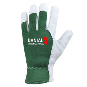 DI 1016 Goatskin Green Interlock Back