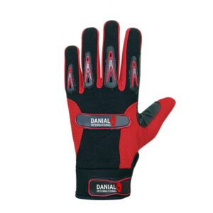 DI 3047 Black Synthetic Leather Spandex Back